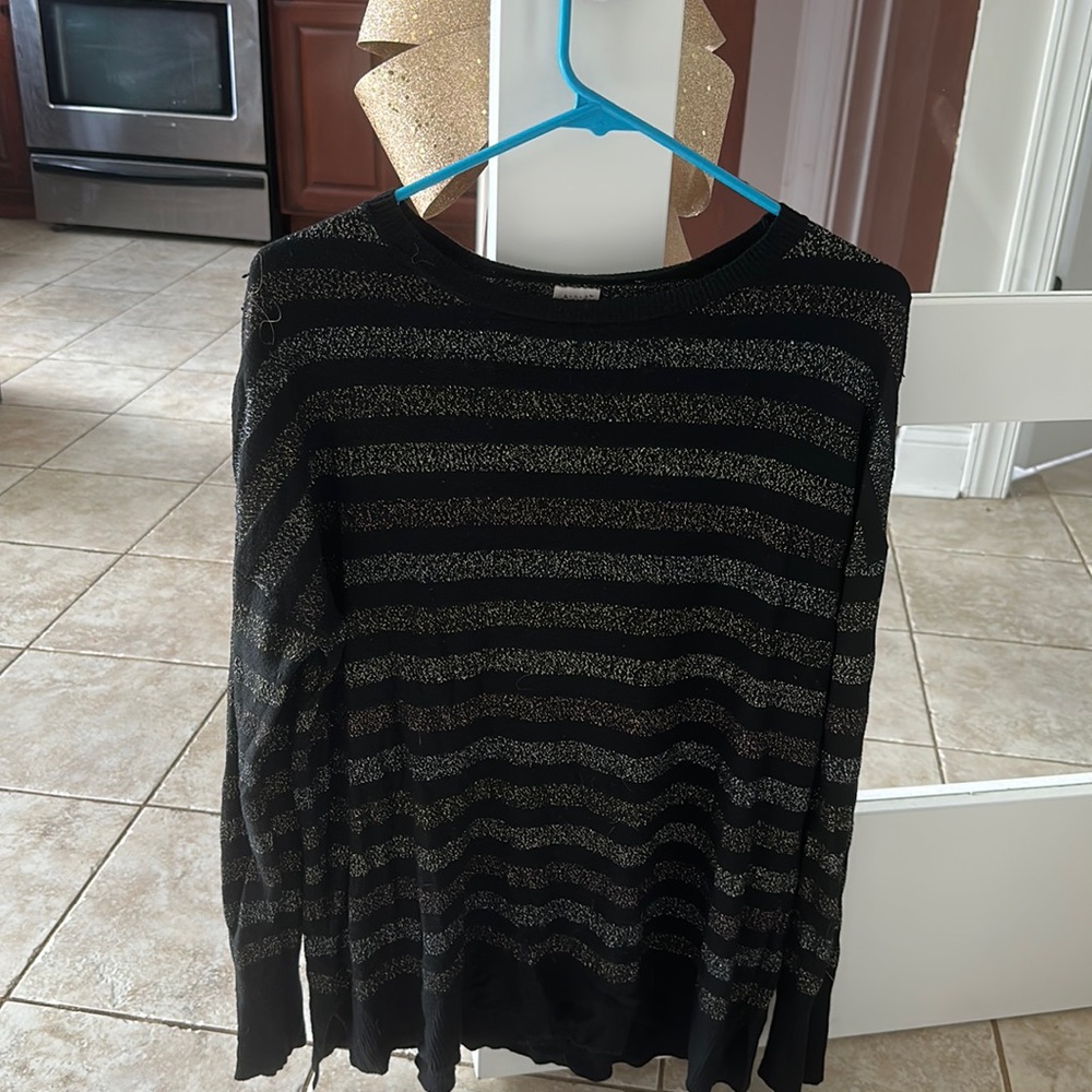 Sparkles striped sweater